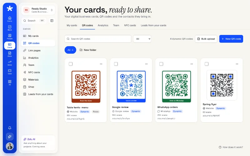 Crear un código QR
